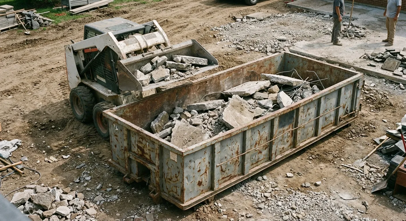 Heavy Concrete Patio Removal in Olathe, KS