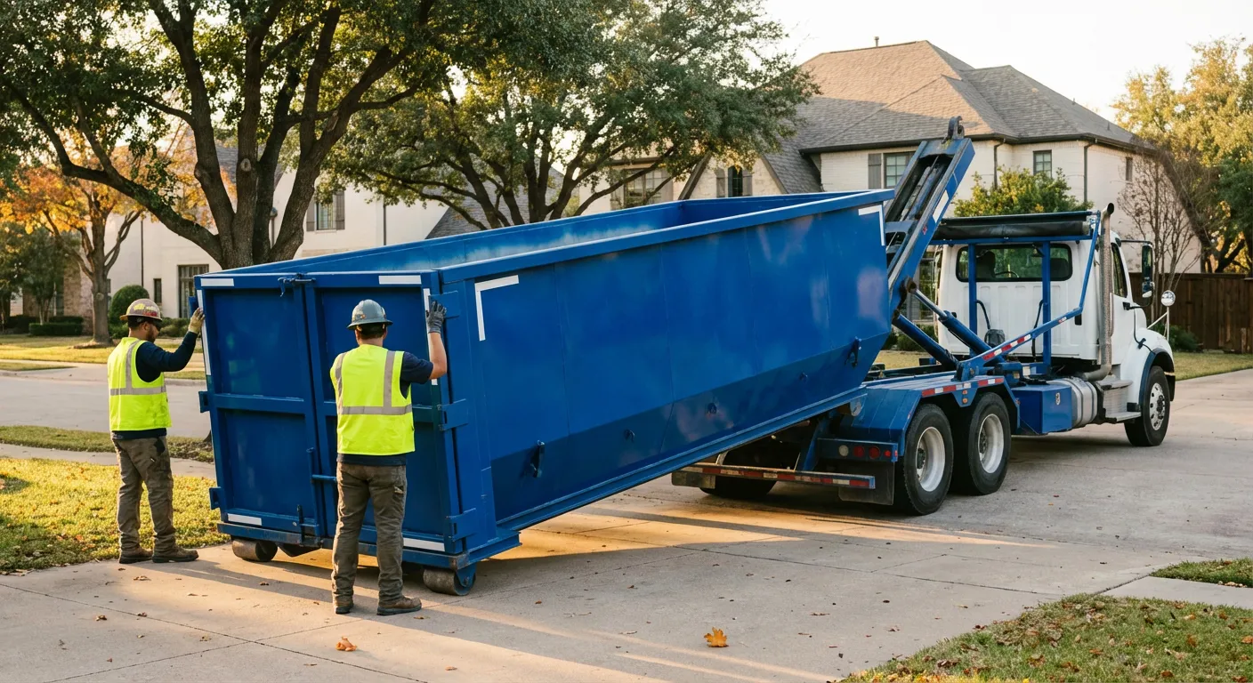 Roll-off dumpster rental service in Olathe