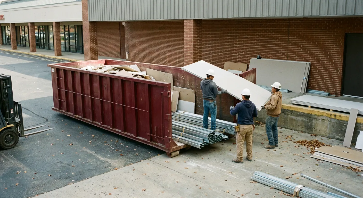 Commercial Strip-Mall Demolition in Olathe, KS