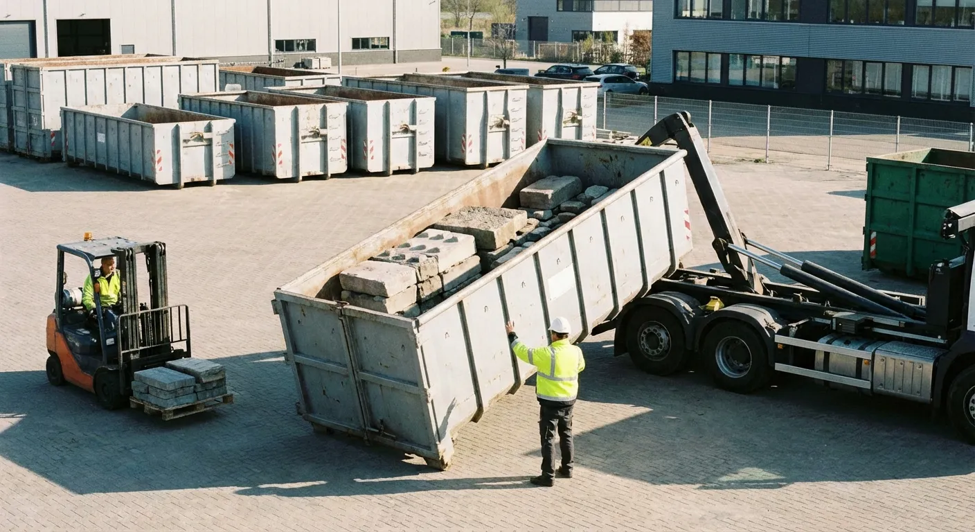 Heavy duty concrete dumpster specifications in Olathe, KS