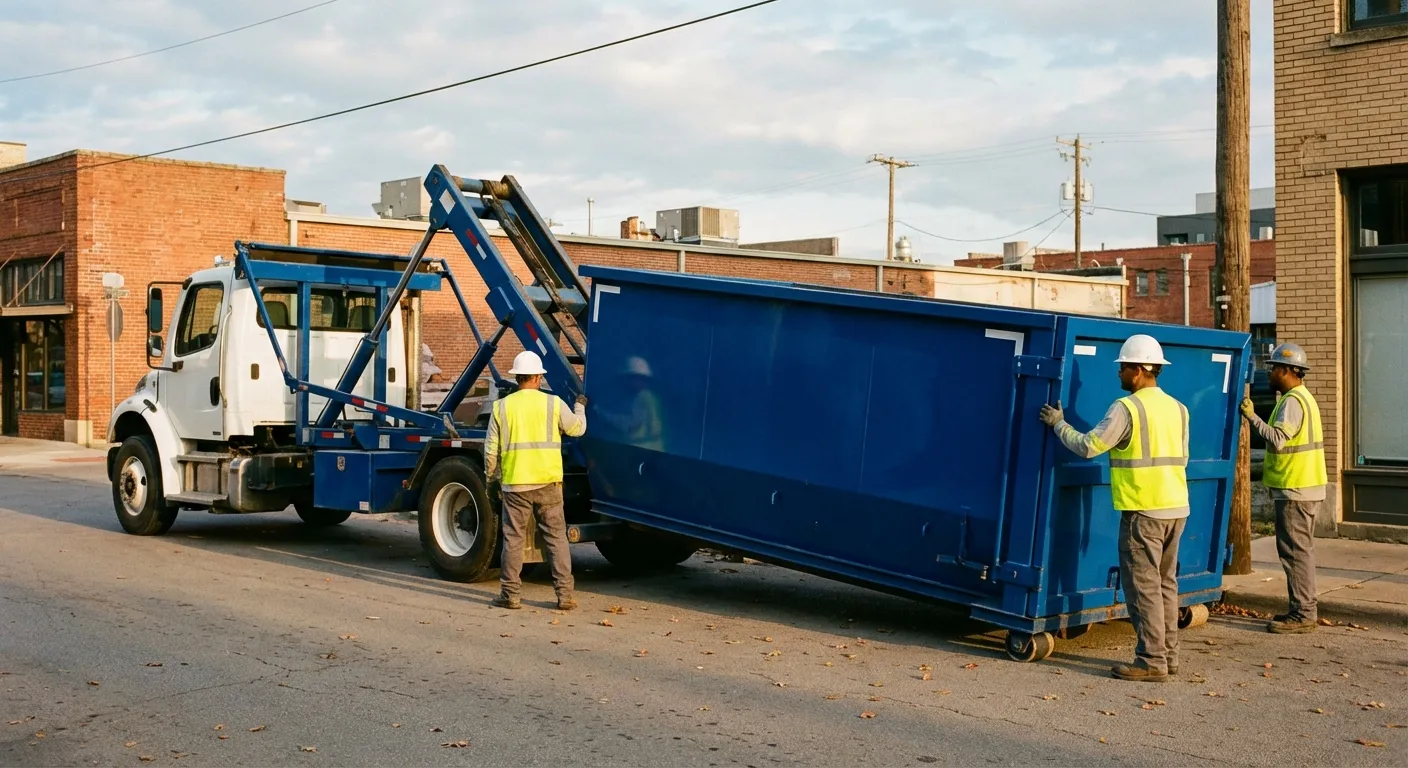 Dumpster rental service in Olathe