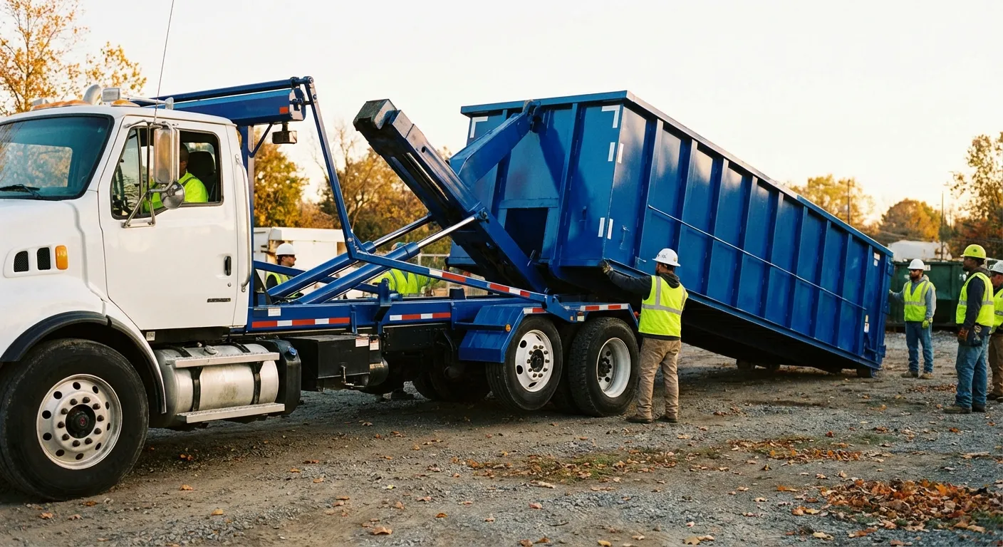 Waste management and dumpster rental services in Olathe, KS