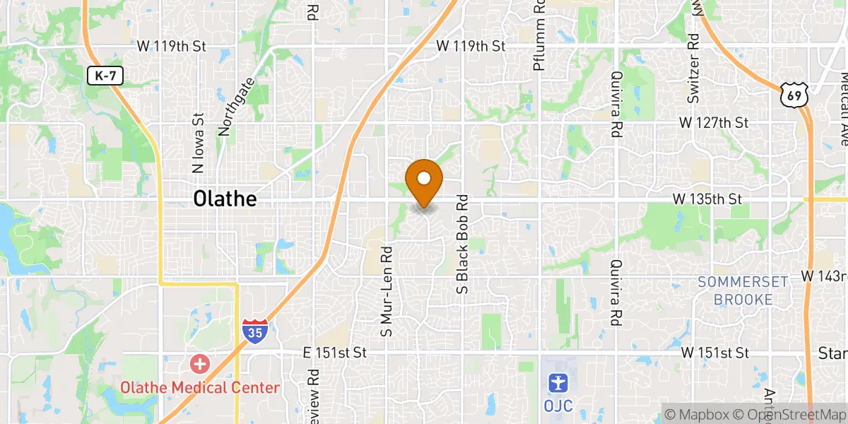 neighborhood map neighborhood map in Olathe, KS