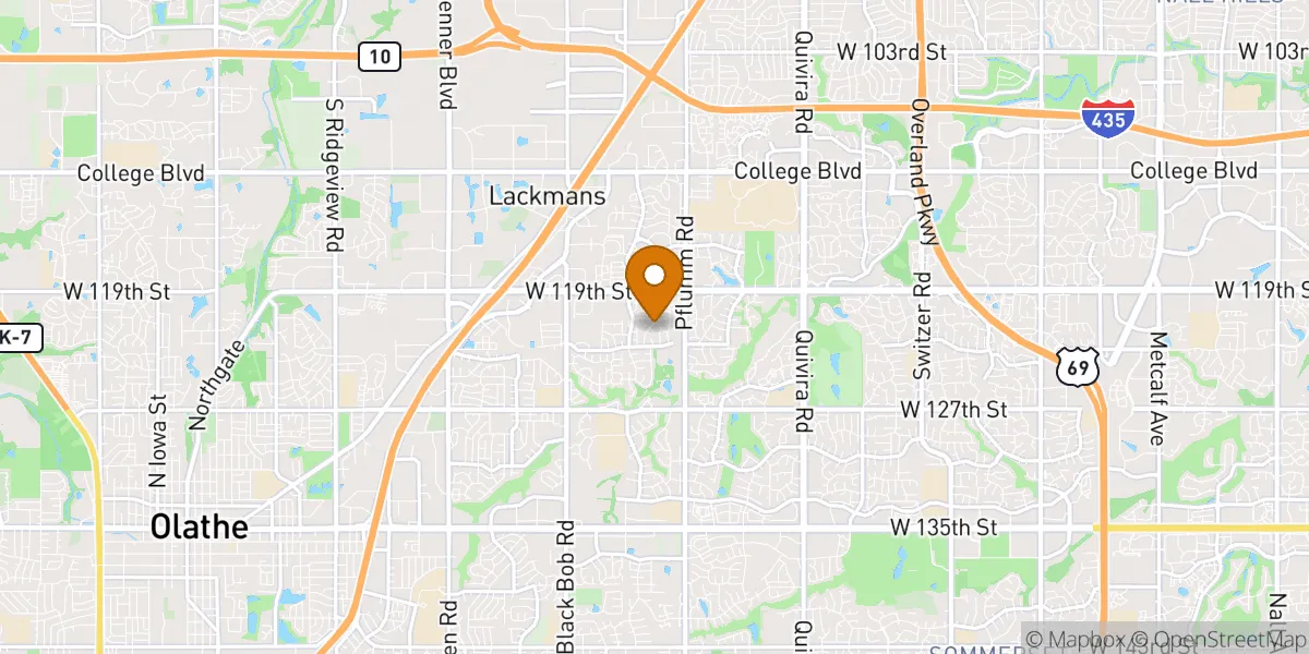 neighborhood map neighborhood map in Olathe, KS