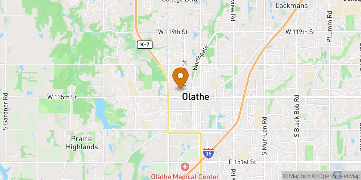 neighborhood map neighborhood map in Olathe, KS