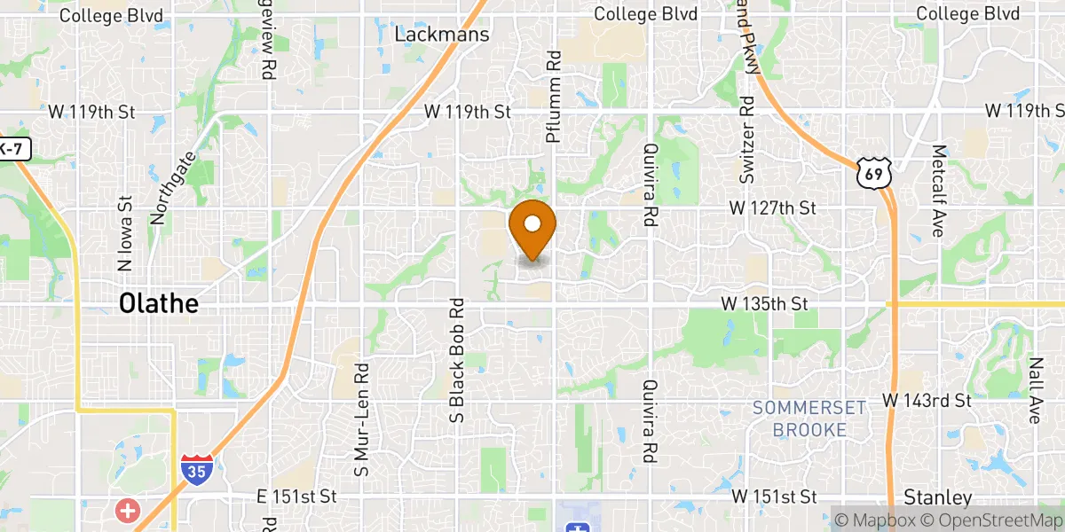 neighborhood map neighborhood map in Olathe, KS