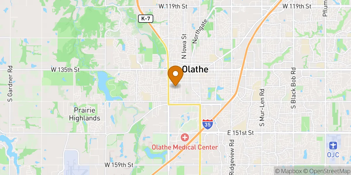 neighborhood map neighborhood map in Olathe, KS