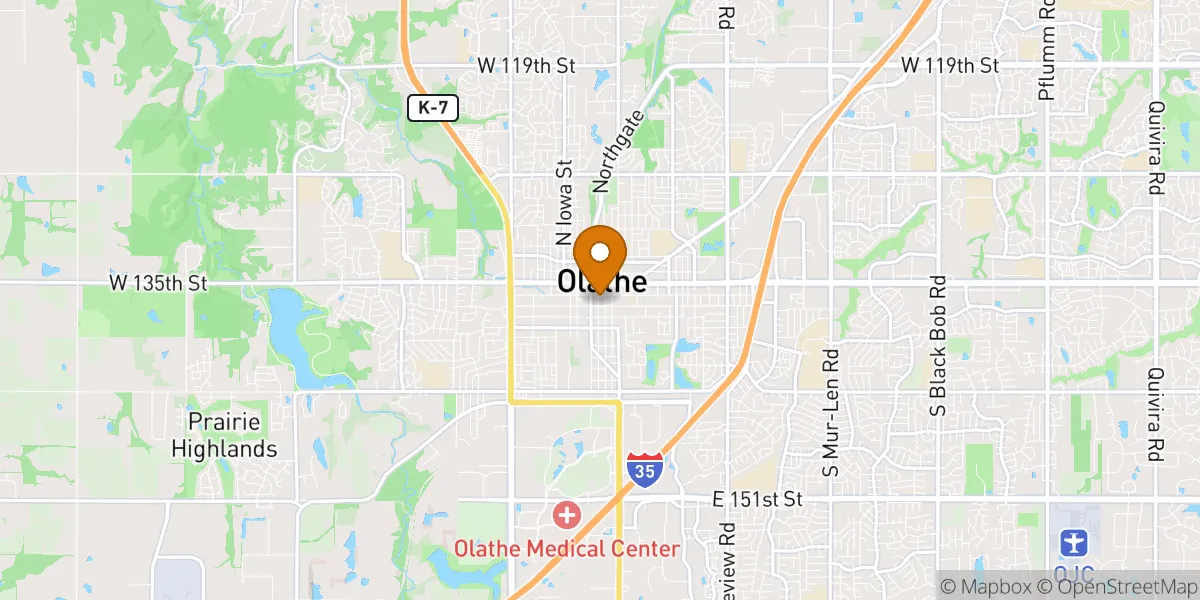 neighborhood map neighborhood map in Olathe, KS