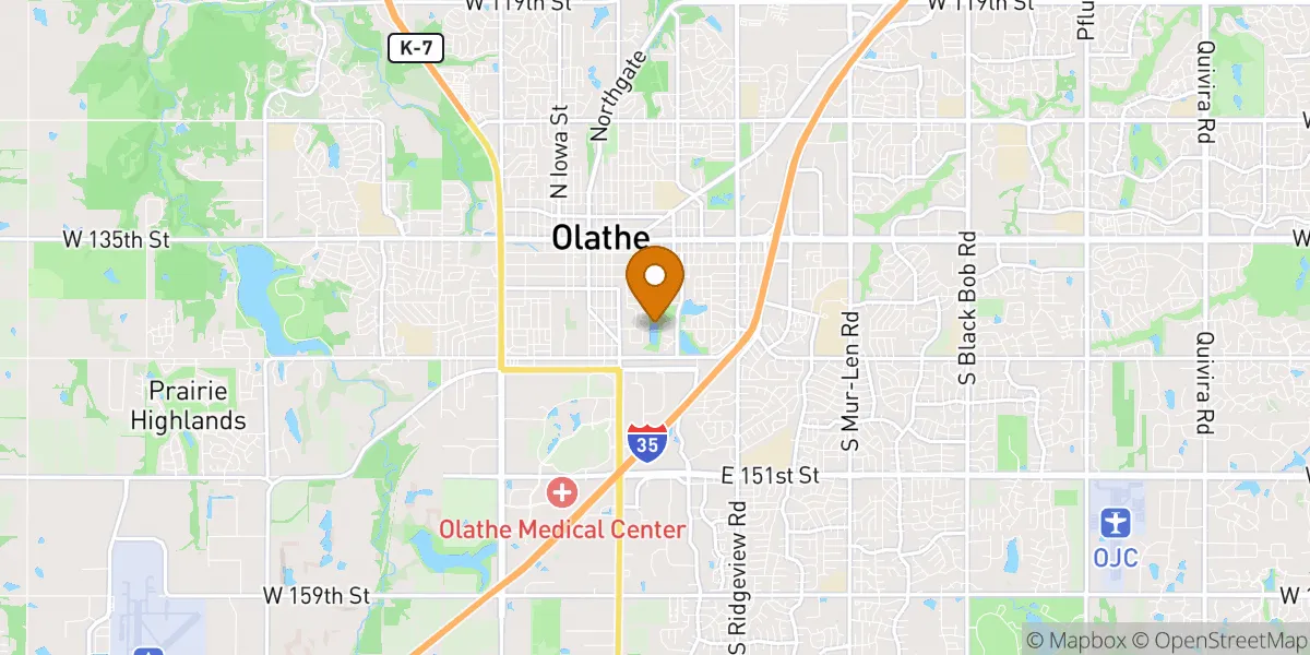 neighborhood map neighborhood map in Olathe, KS