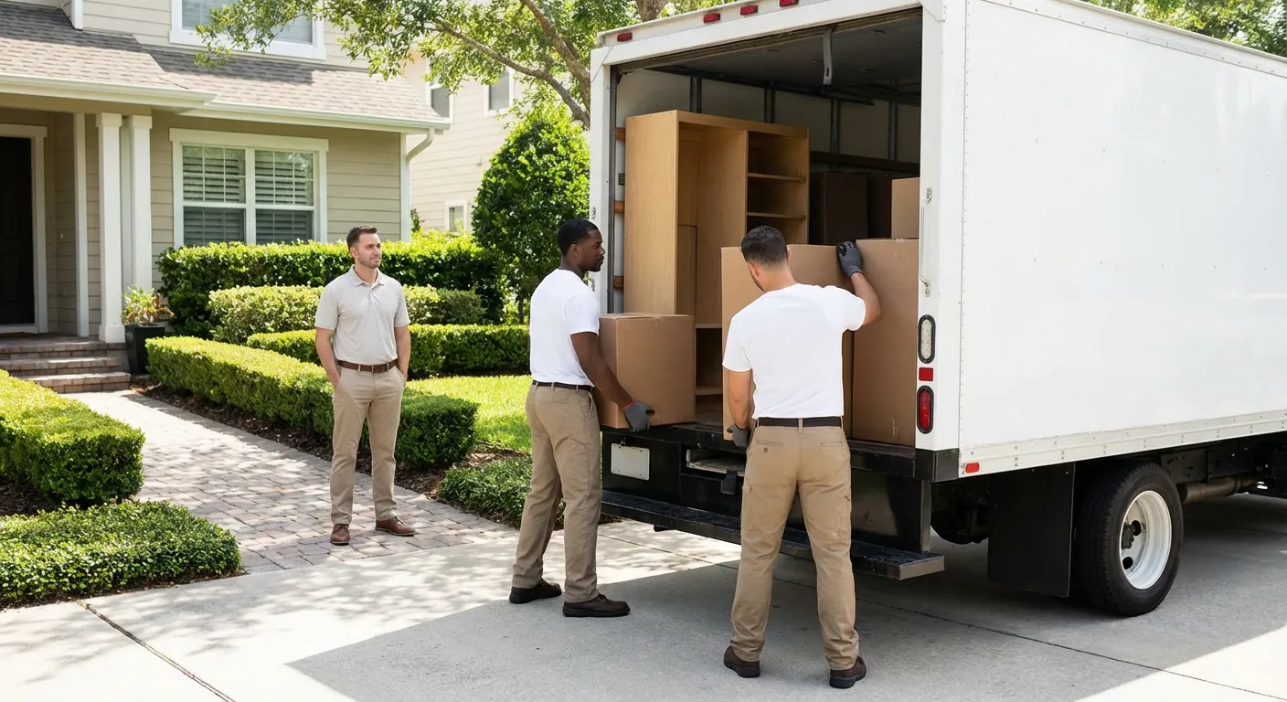 Dumpster rental versus junk removal service comparison showing capacity differences in Olathe, KS